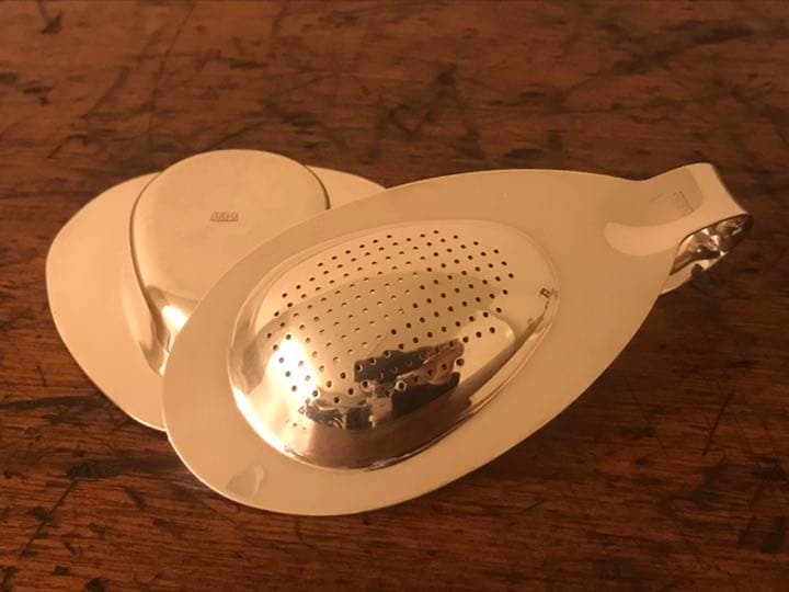 ■ ビンテージSIGGシグ   Silver Plated ティーストレーナー