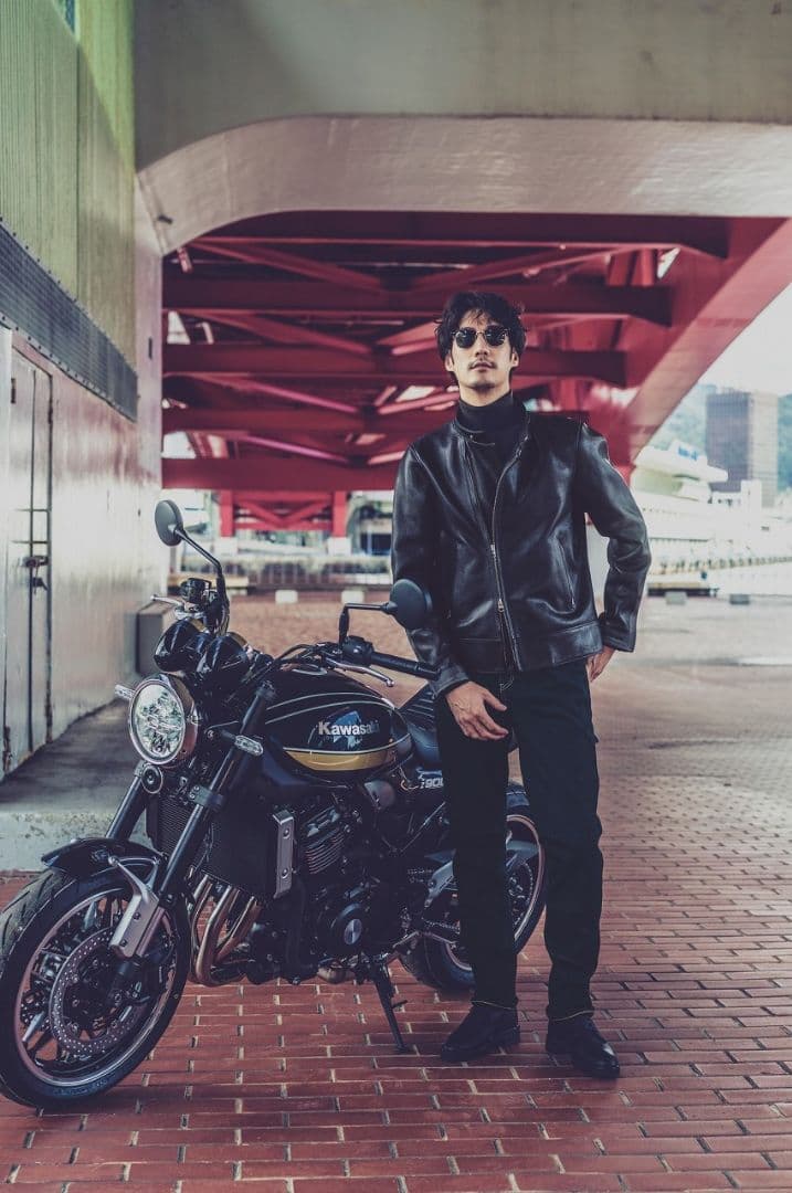 Kawasaki × SEVESKG コラボレザージャケット