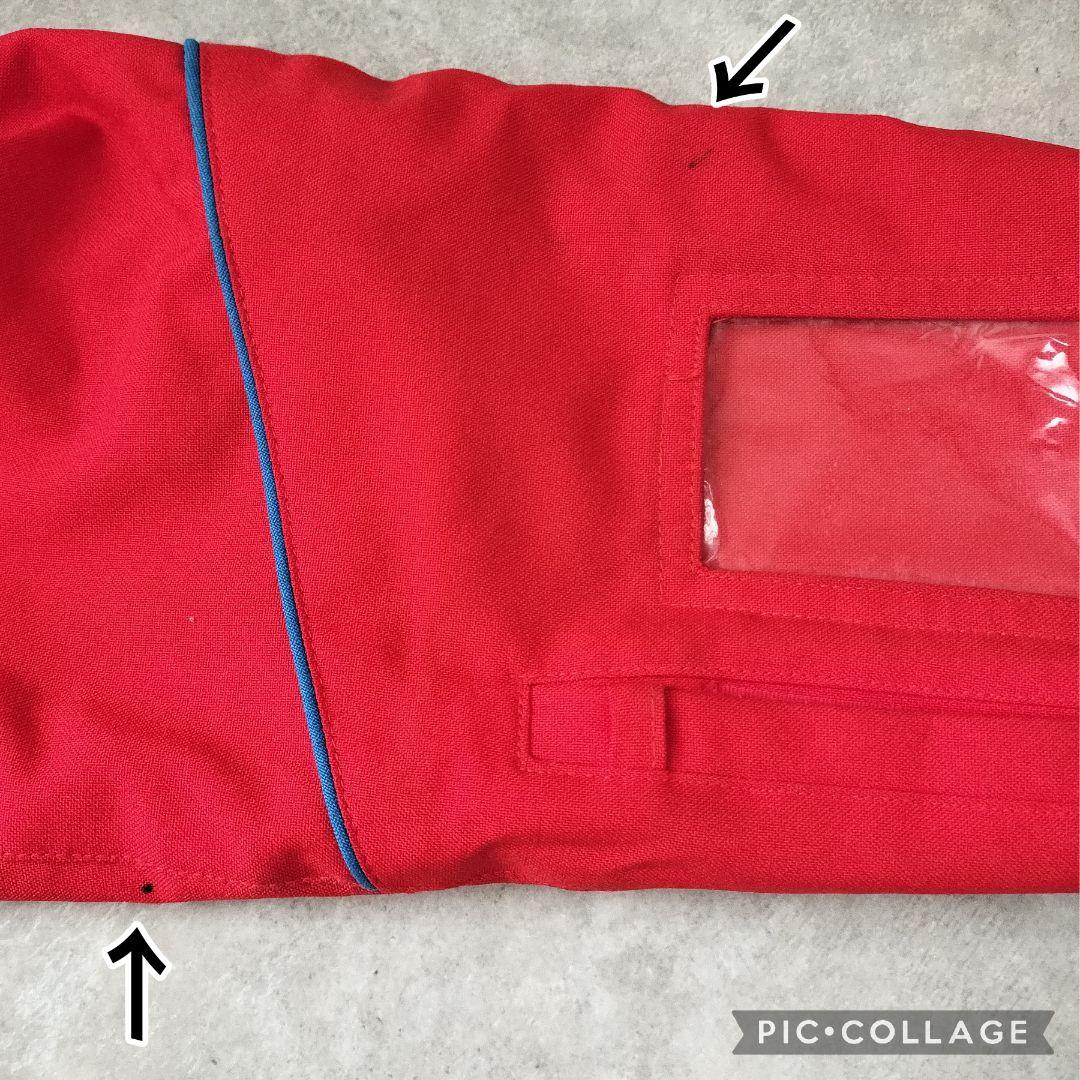 美品 PHENIX デモモデル スキーウェア上下 150 ジュニア 男の子 赤青