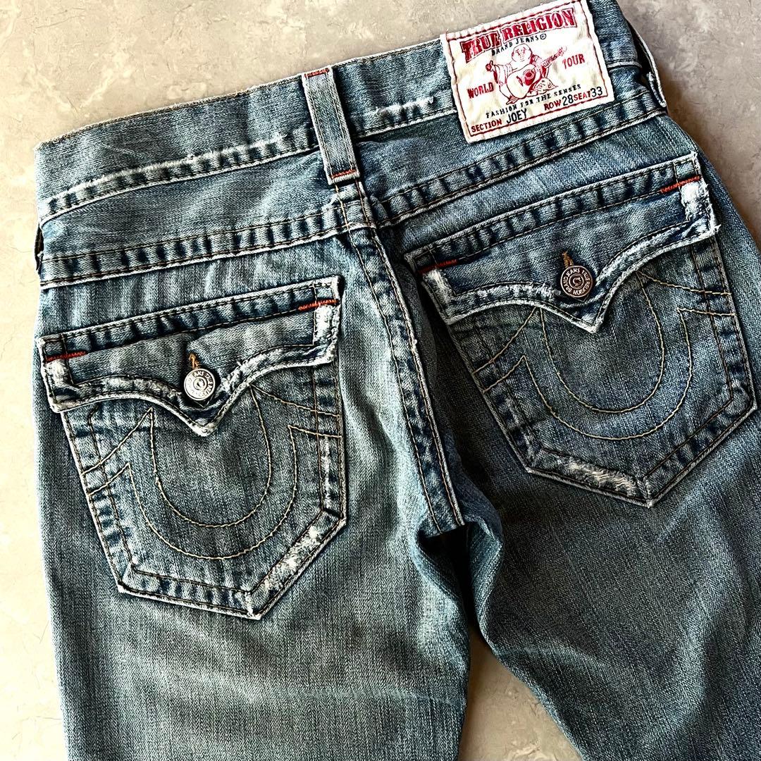 True Religion ／90s JOEY W28 フレア USA製 Y2K