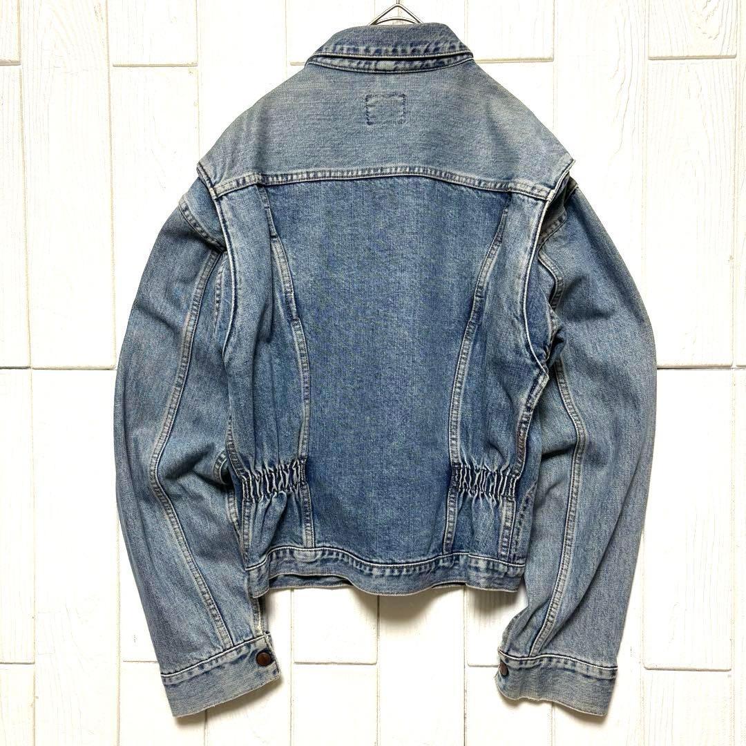 90s MAVERICK 24MJZタイプ ジップアップ デニムジャケット L