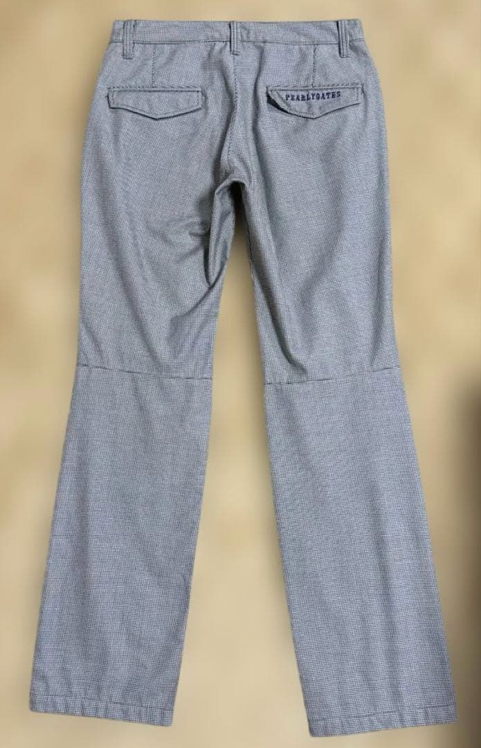 美品 PEARY GATES ゴルフパンツ 裏微起毛 暖パン 千鳥格子 サイズ4