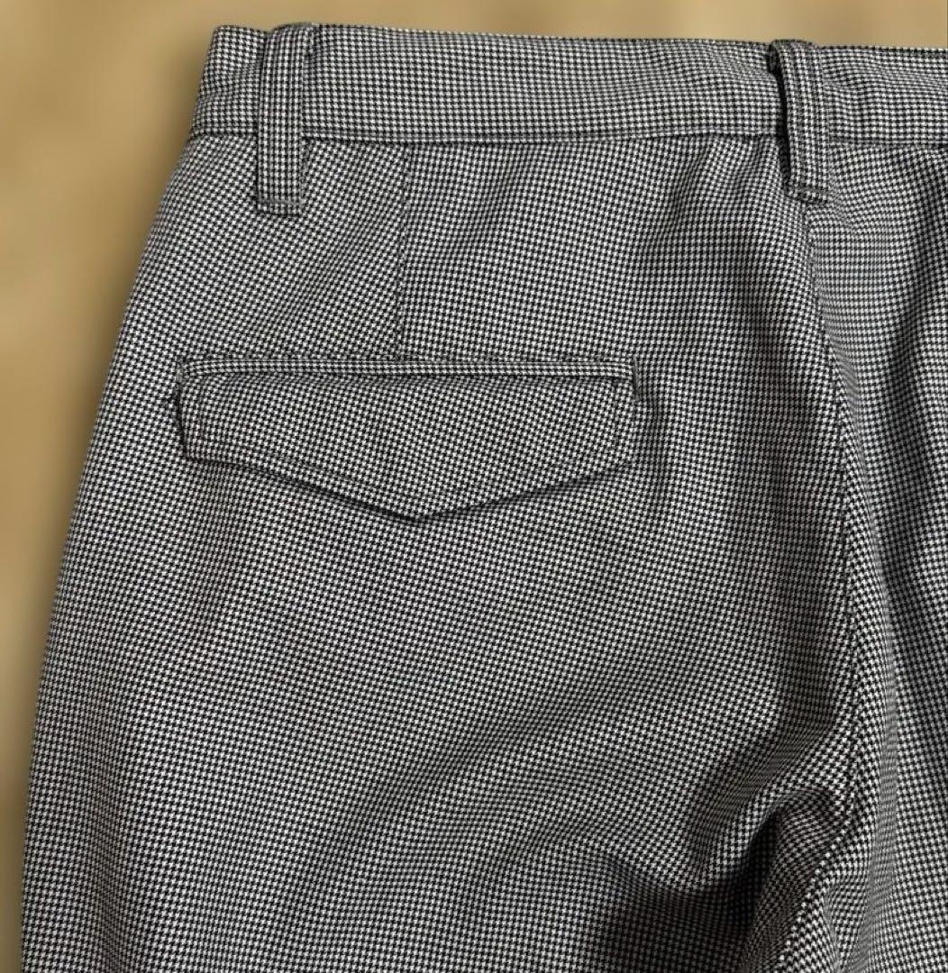 美品 PEARY GATES ゴルフパンツ 裏微起毛 暖パン 千鳥格子 サイズ4