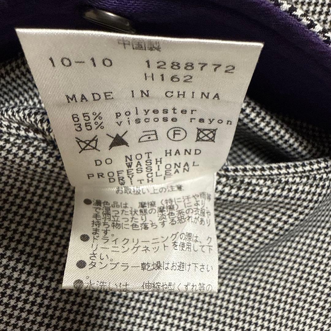 美品 PEARY GATES ゴルフパンツ 裏微起毛 暖パン 千鳥格子 サイズ4