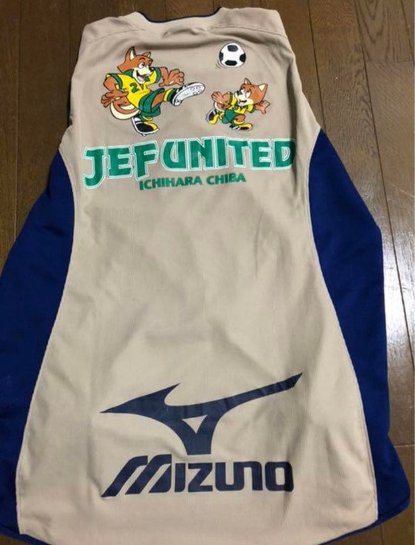 MIZUNO ミズノ　ジェフユナイテッド市原　練習着　サイズO オシム時代