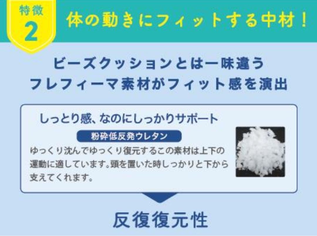 ゆめまくら2個Set 低反発ウレタン枕 贅沢サイズ