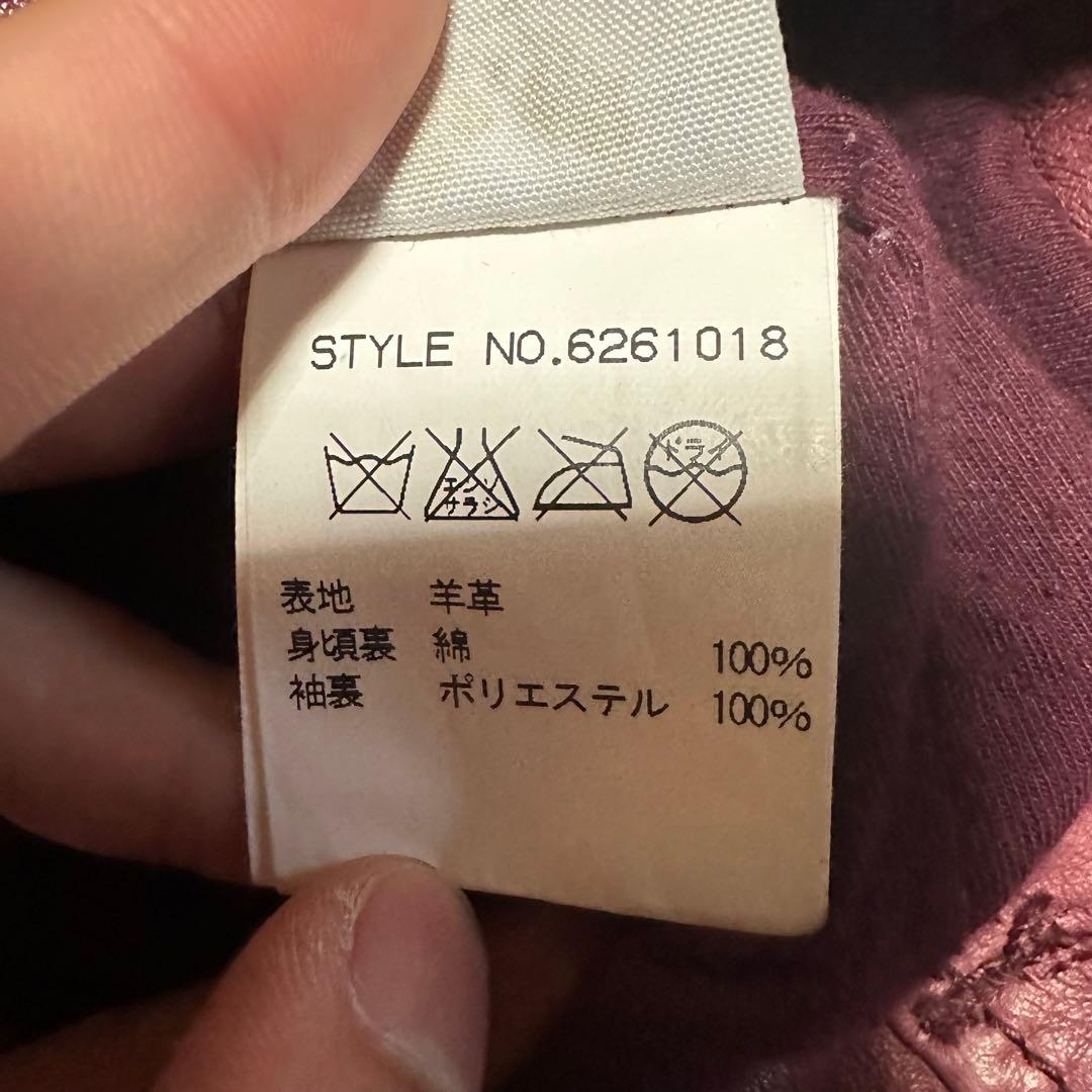 AVIREX leather hoodie レザー パーカー サイズL