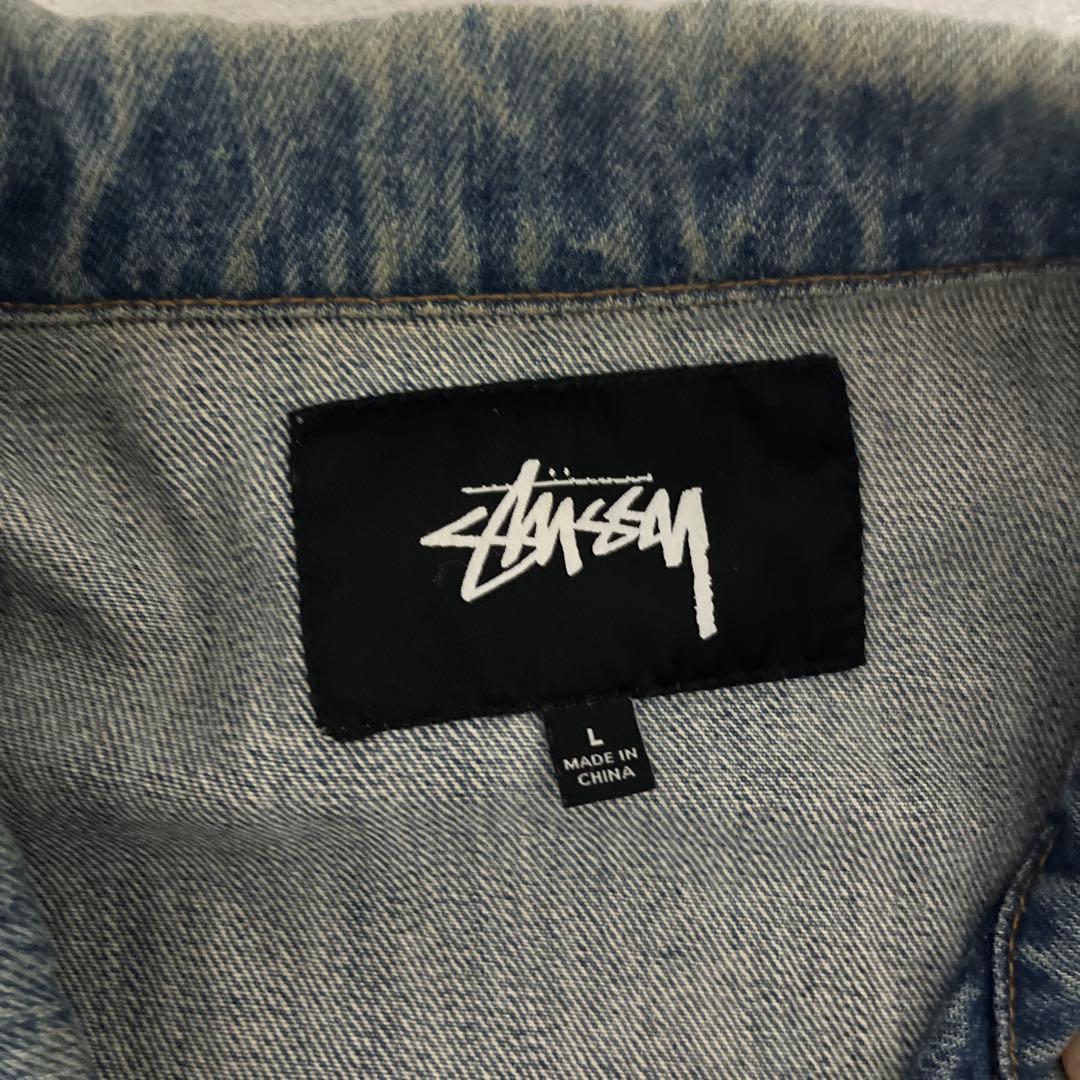 Stussy デニムジャケット Lサイズ