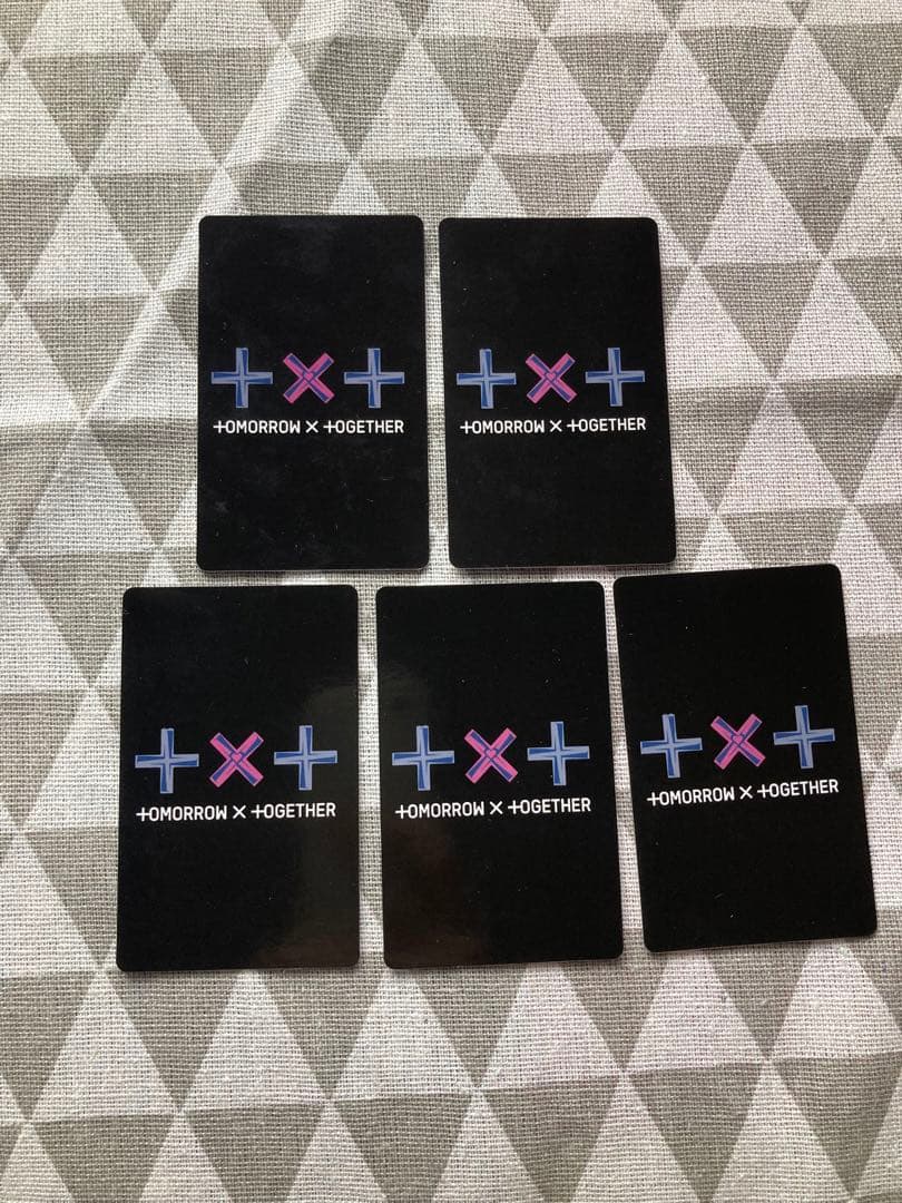 TXT 中華 特典 FIGHT OR ESCAPE 全員5枚 セットトレカ