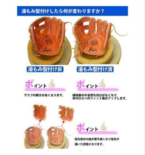 【新品未使用】M / MIZUNO ジュニアグローブ : BALLPARK +α