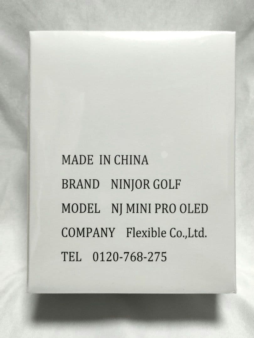 新品　NINJOR GOLF NJ MINI PRO OLED ブラック　，