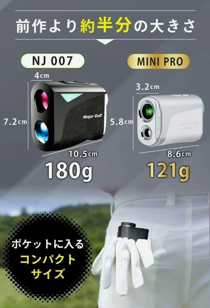 新品　NINJOR GOLF NJ MINI PRO OLED ブラック　，