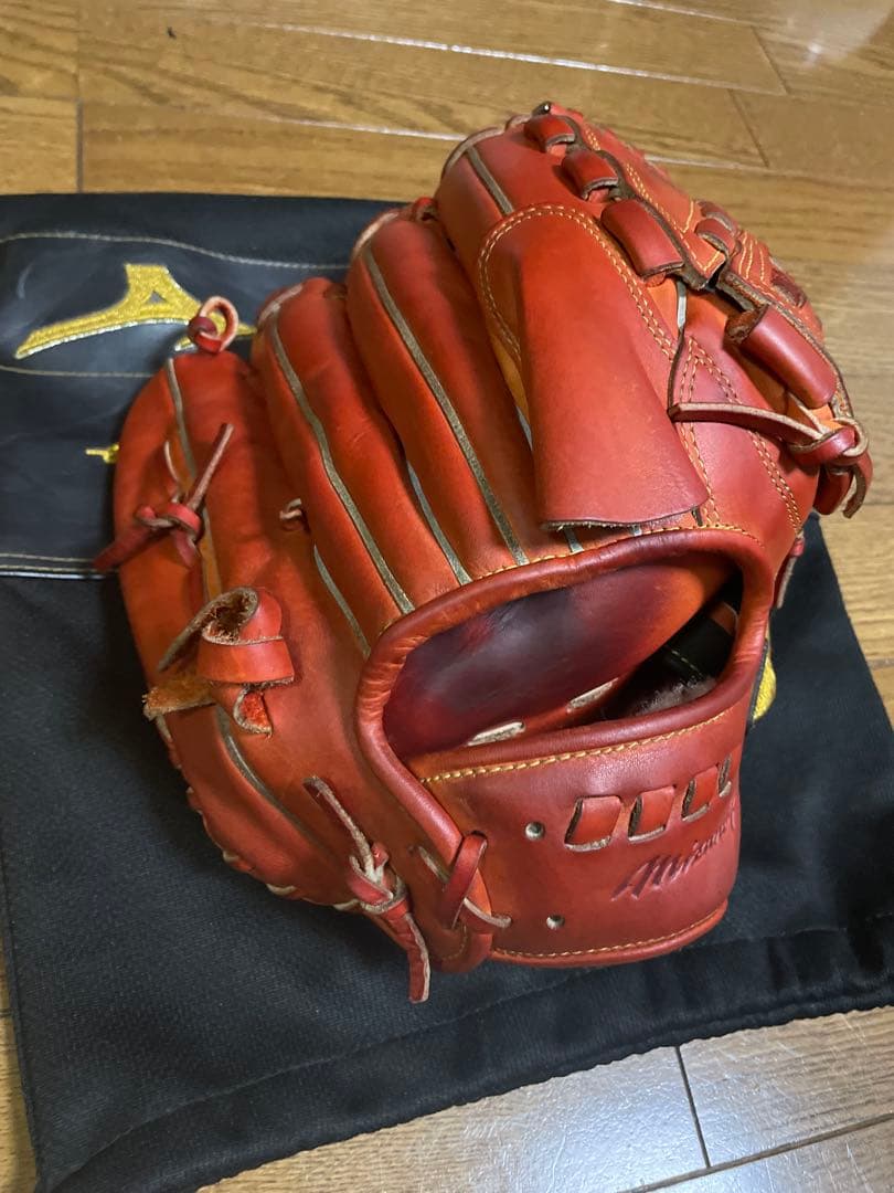 1AJGR22011 野球軟式用グローブ ミズノプロ ピッチャー用 袋付き