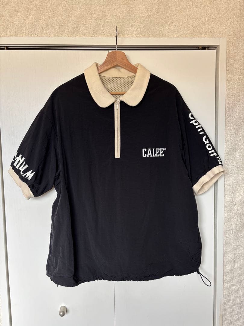 CALEE × CAPTAINS HELM GOLF トリプルネームゴルフシャツ