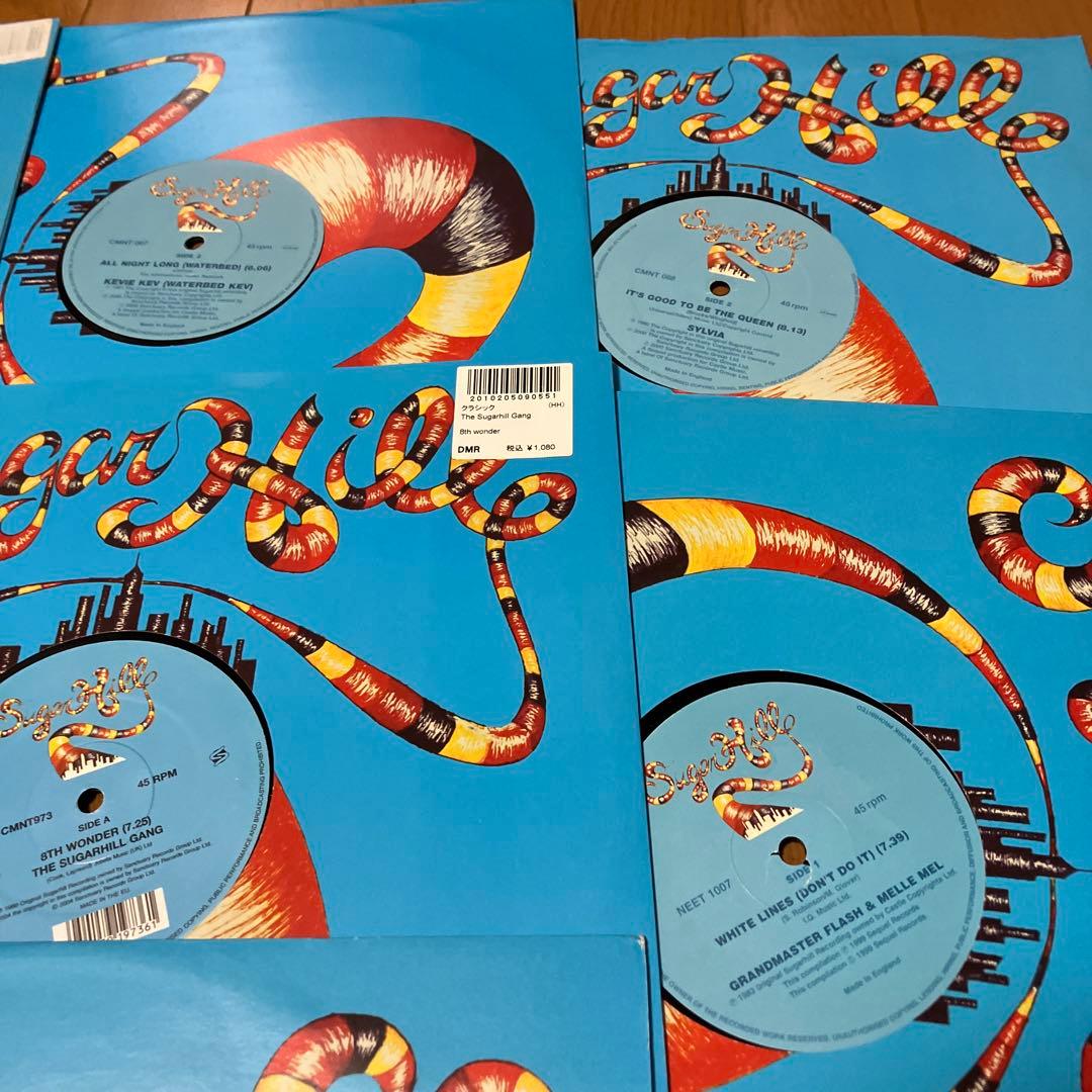 洋楽 sugarhill old school hiphop 12inch set