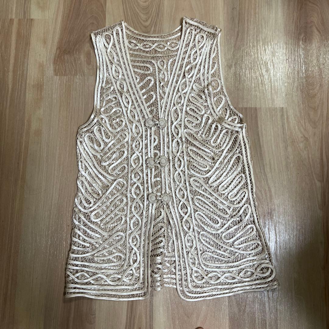トップス TODAYFUL Embroidery Middle Vest