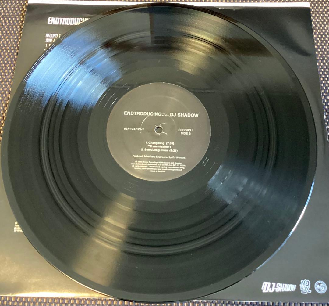 (USED)DJ SHADOW ENTRODUCINGレコード2枚組シュリンク付