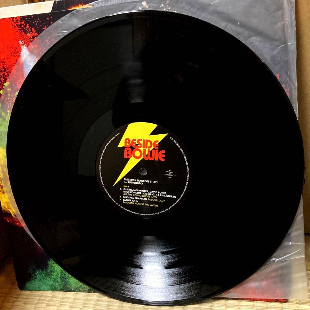レア盤Beside Bowie The Mick Ronson Story LP