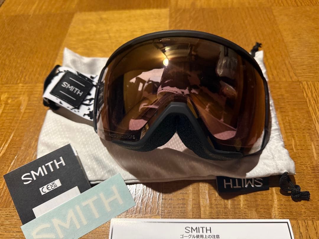 SMITH PROXY 球面 ゴーグル Pro調光レンズ　Asian fit