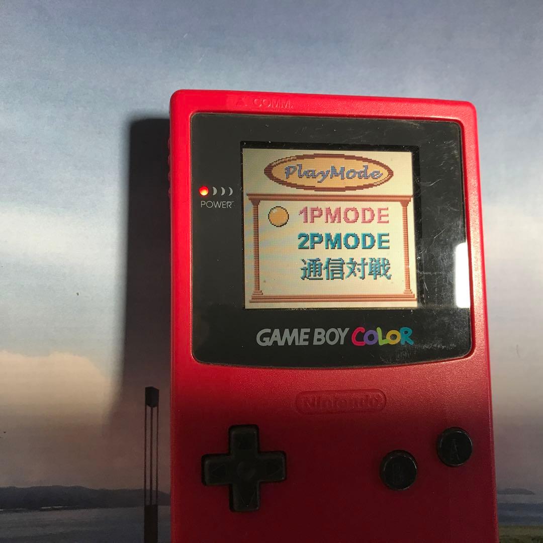 任天堂ゲームボーイカラーのレッド
