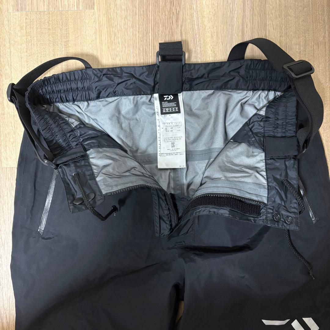 【未使用品級】上下セットDAIWA レインマックスR レインスーツ 黒 2XL