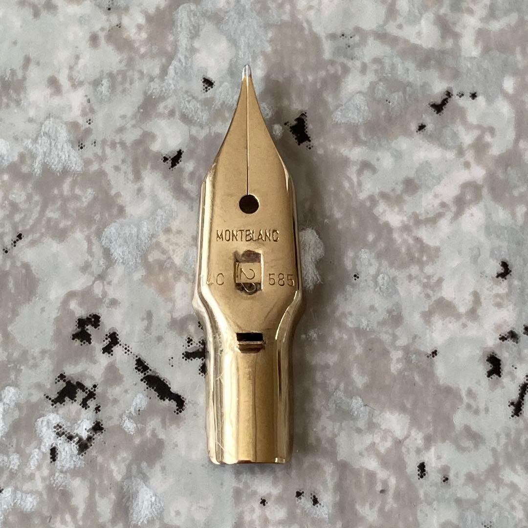 #134 洗浄済み 万年筆 モンブラン MONTBLANC No24 14k