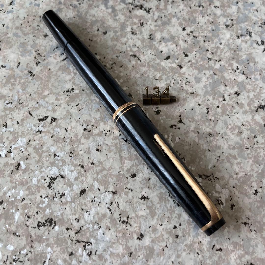 #134 洗浄済み 万年筆 モンブラン MONTBLANC No24 14k