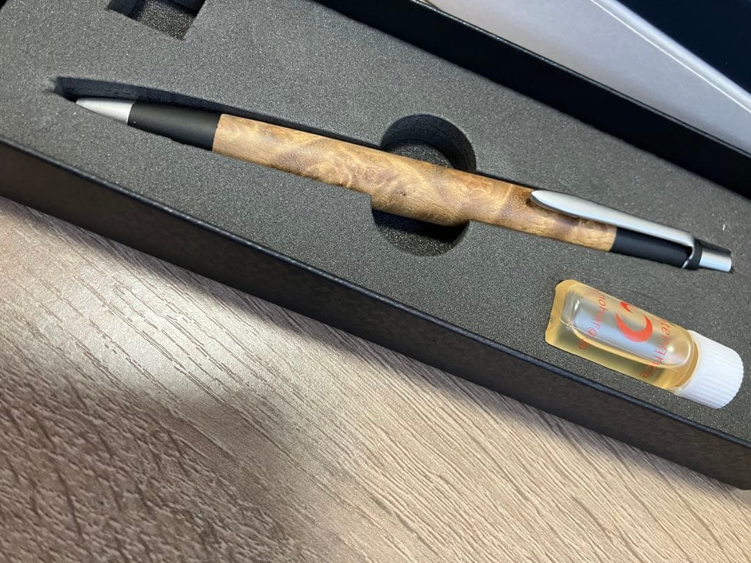 野原工芸　マーブルウッド　ボールペン　旧型