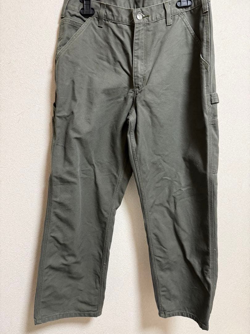 US Carhartt ペインターパンツ オリーブグリーン