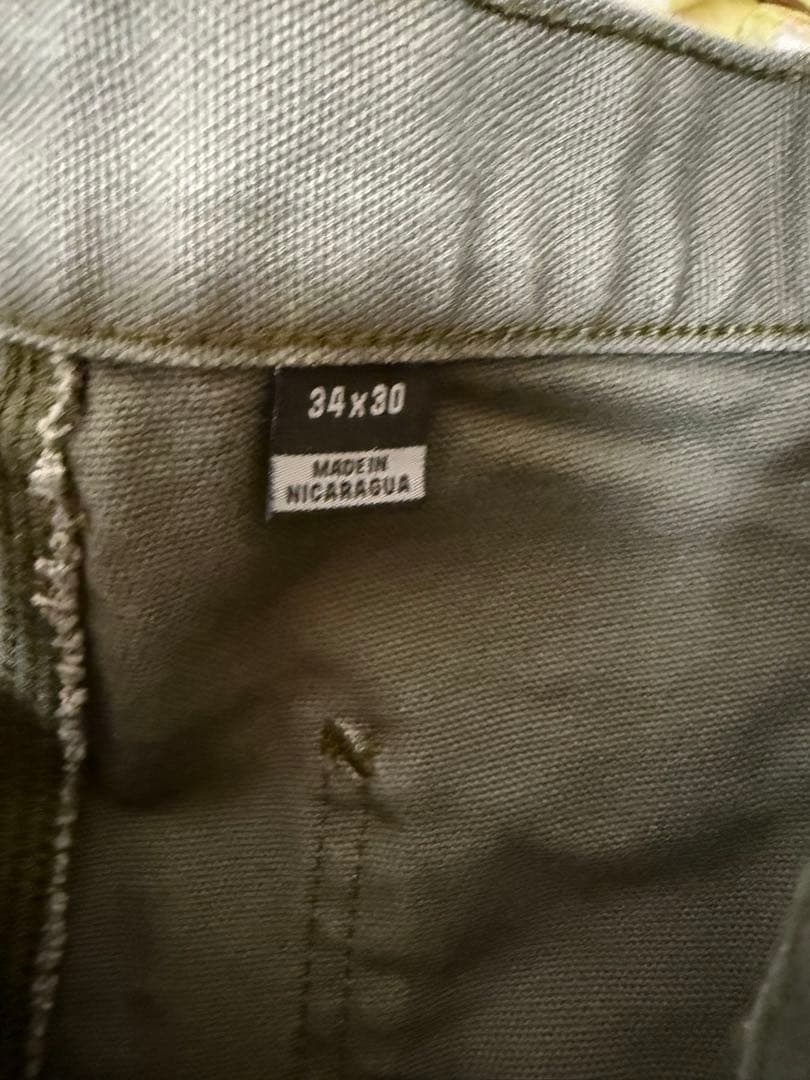 US Carhartt ペインターパンツ オリーブグリーン