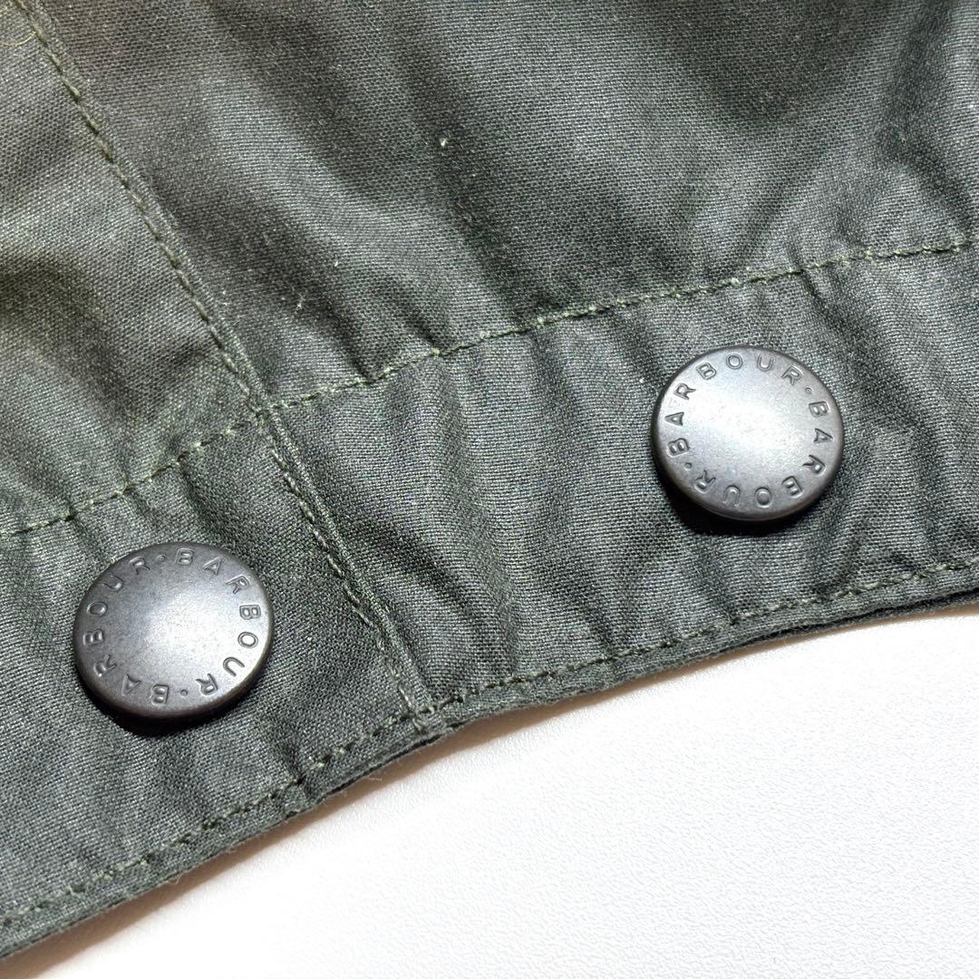 【未使用】Barbour バブアー ワックスドコットンフード