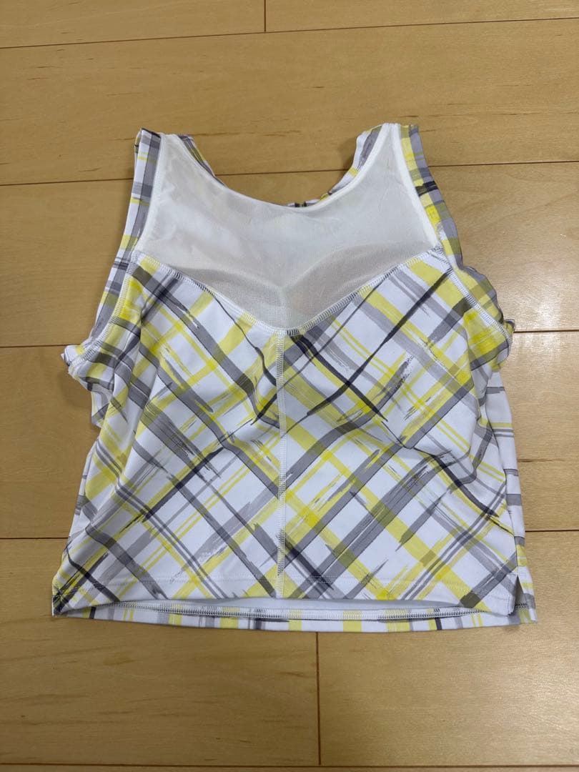 SUKALA チェックレギンス チェックブラタンクトップ Mサイズ 2点セット