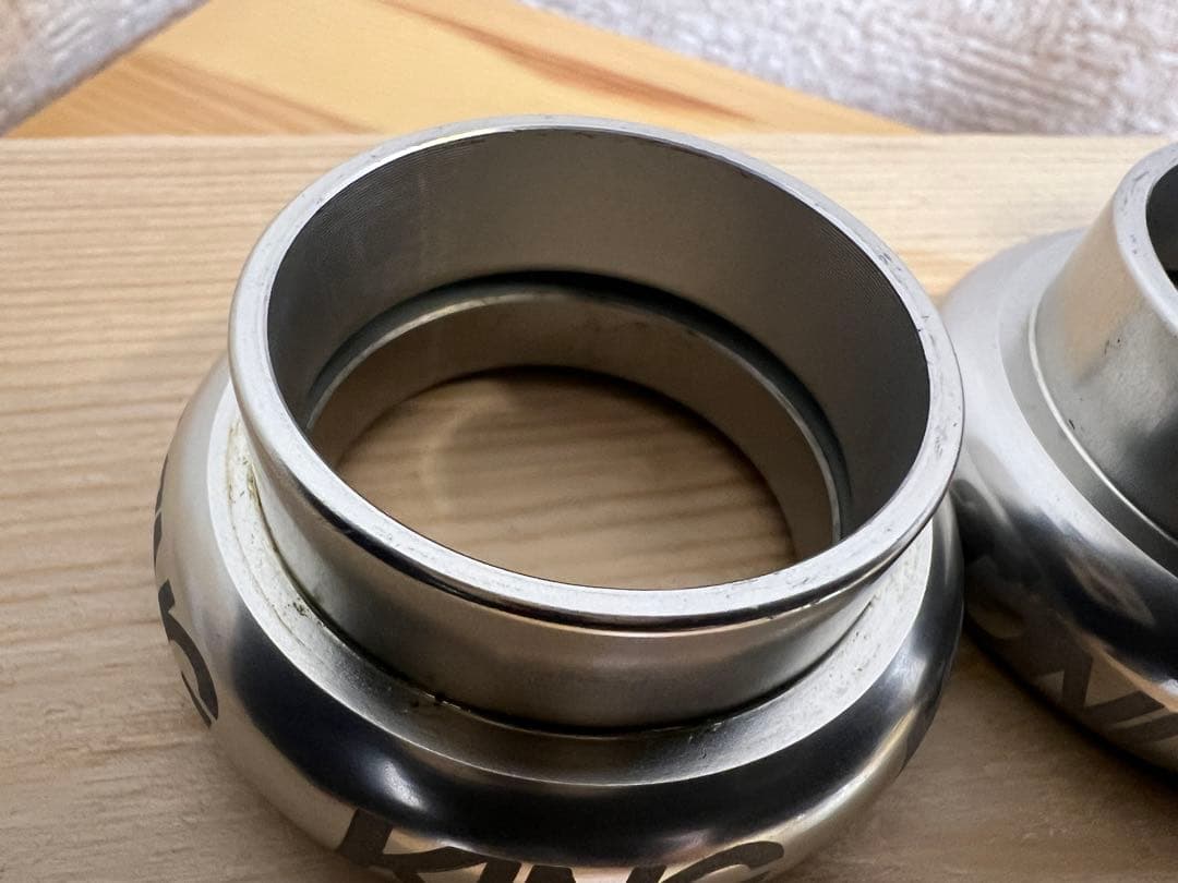 パーツ CHRIS KING nothreadset 1 1/8 inch Silver