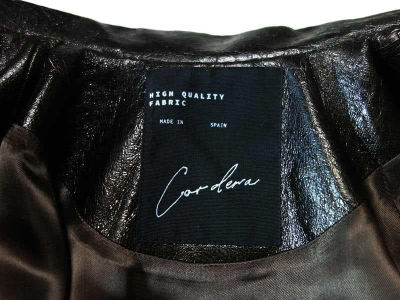 25リゾート ★ コルデラ cordera ヴィンテージフェイクレザーコート