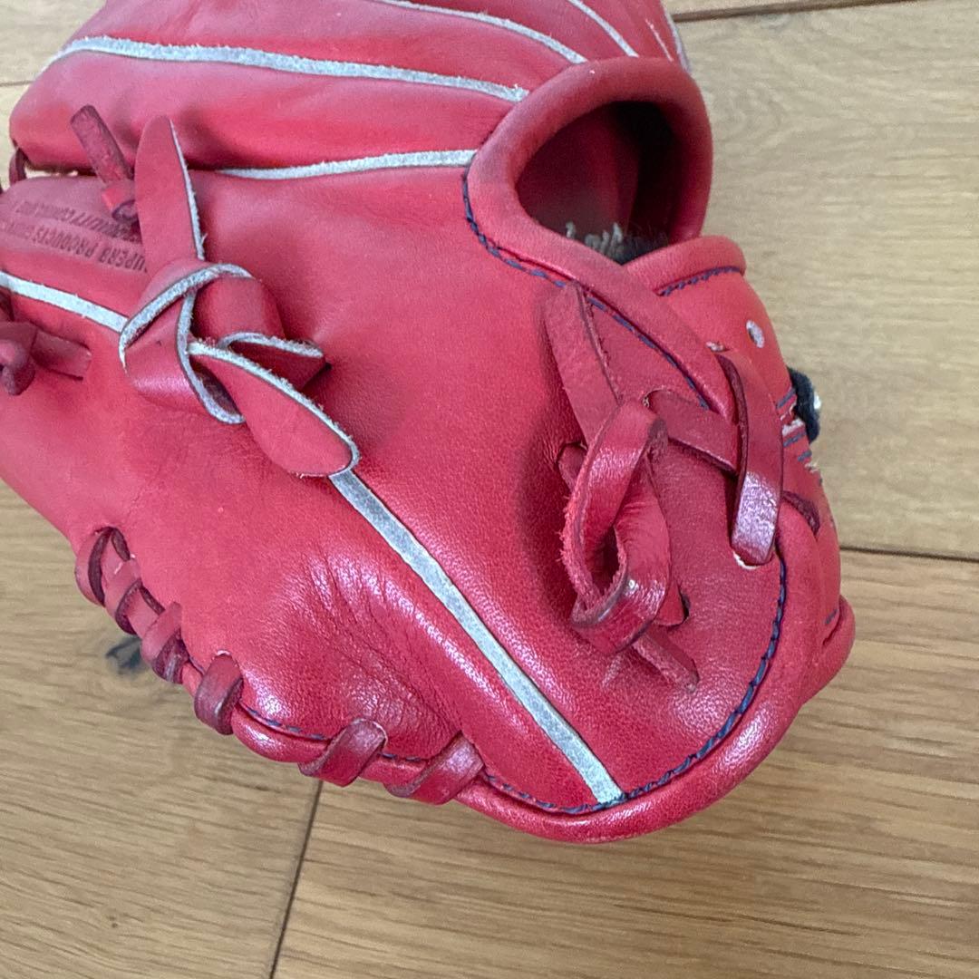 Mizuno Global Elite レッドグローブ 右投げ用