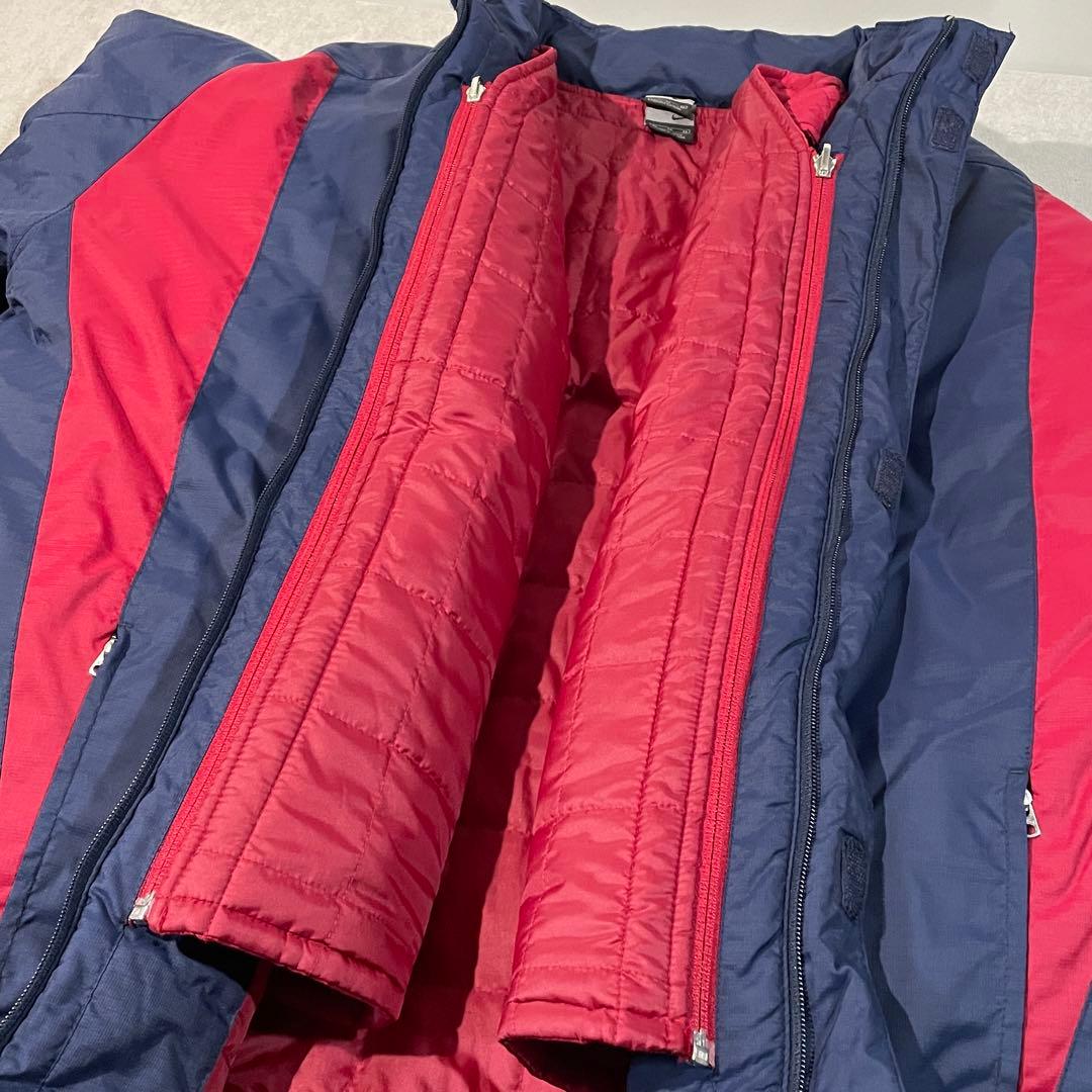 【00s!美品】NIKE FCバルセロナ 中綿ジャケット着脱ライナーベスト付XL