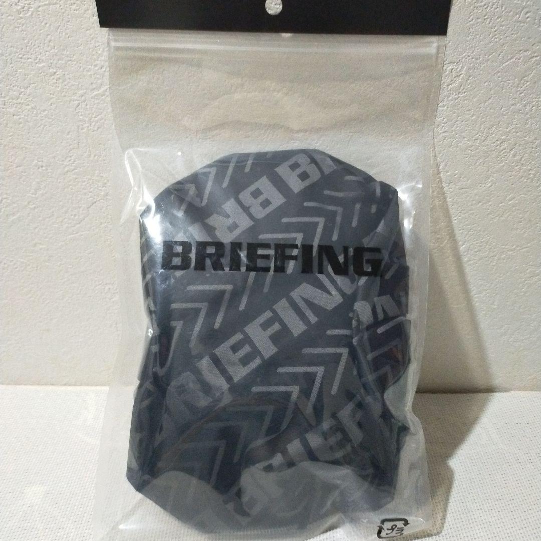 新品 BRIEFING ブリーフィングバイアスロゴジャガードアイスバッグブラック