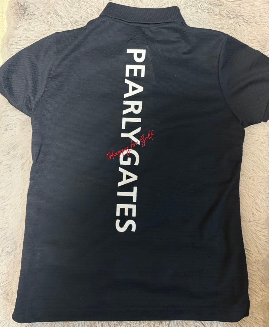 新品、未使用　✨PEARLY GATES ゴルフシャツ ダークグレー サイズ1
