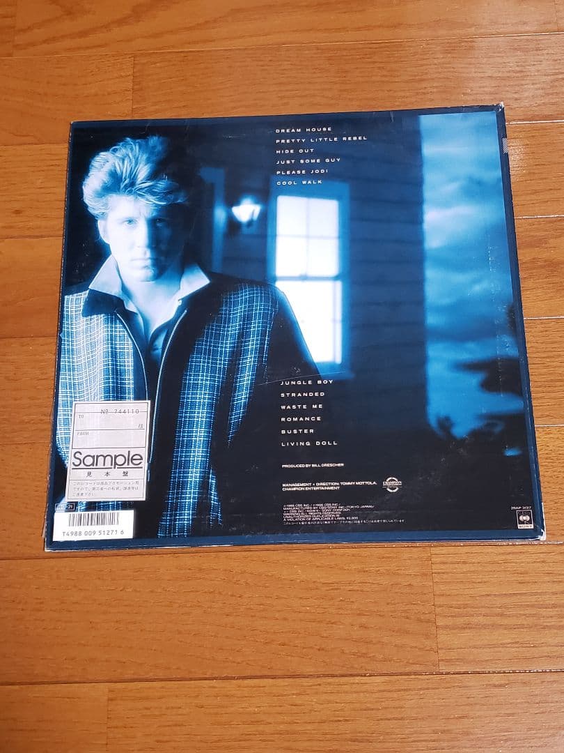 Eddie John サイン入りレコード