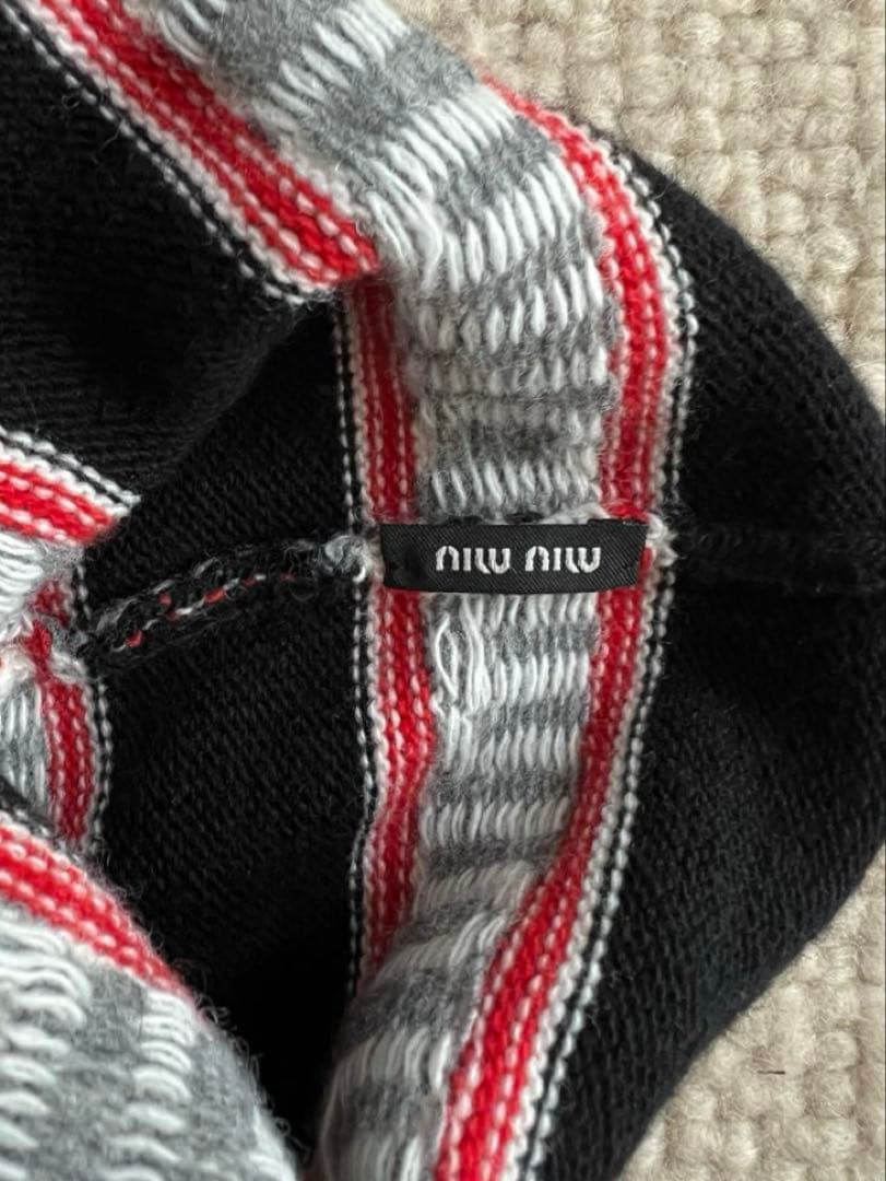 miu miu ニット帽 ビーニー