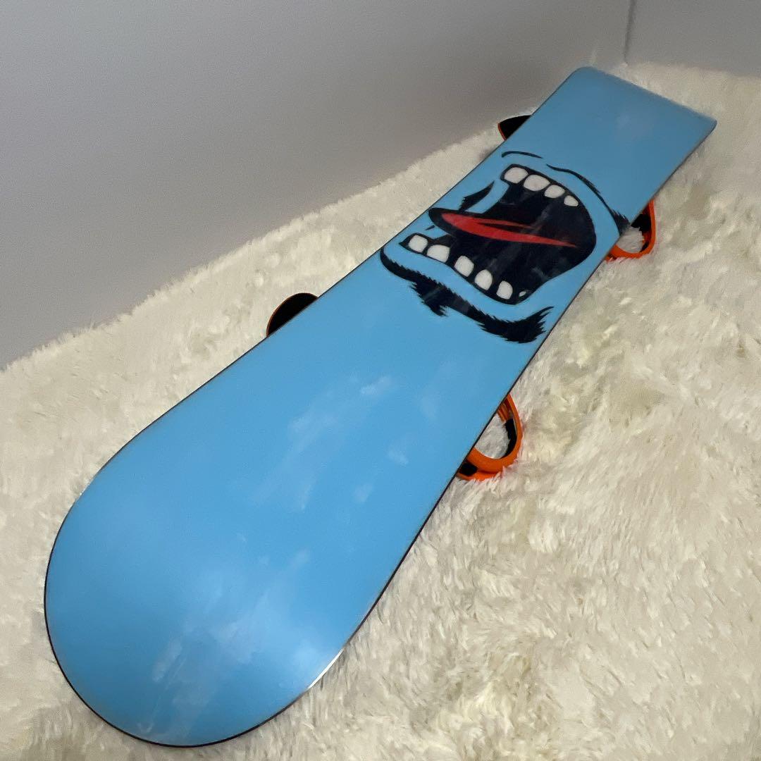 SANTA CRUZ スノーボード144cm FLUX TT ケース3点セット