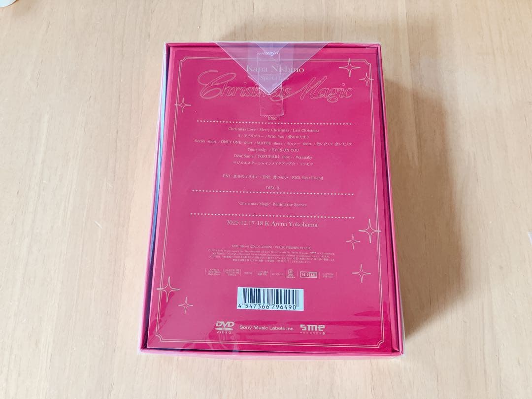 西野カナ新品 Special Live “Christmas Magic”特典有