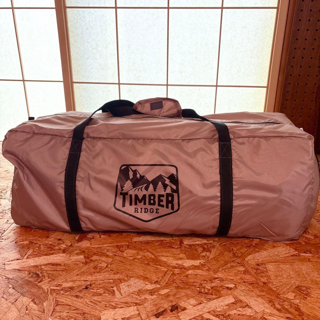 大幅値下げ⭐︎新品未使用ツールームテント　6人用TIMBER RIDGE キャンプ