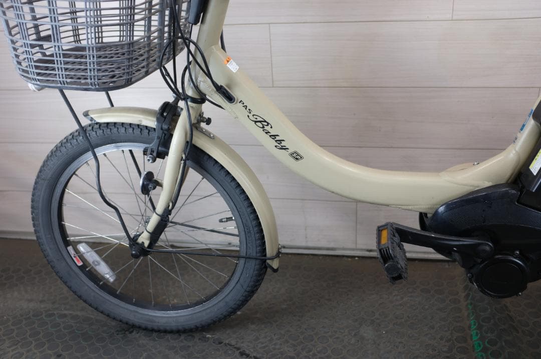 電動自転車 ヤマハ　PAS Babbｙ　20インチ　3段　8.7Ah充電器あり