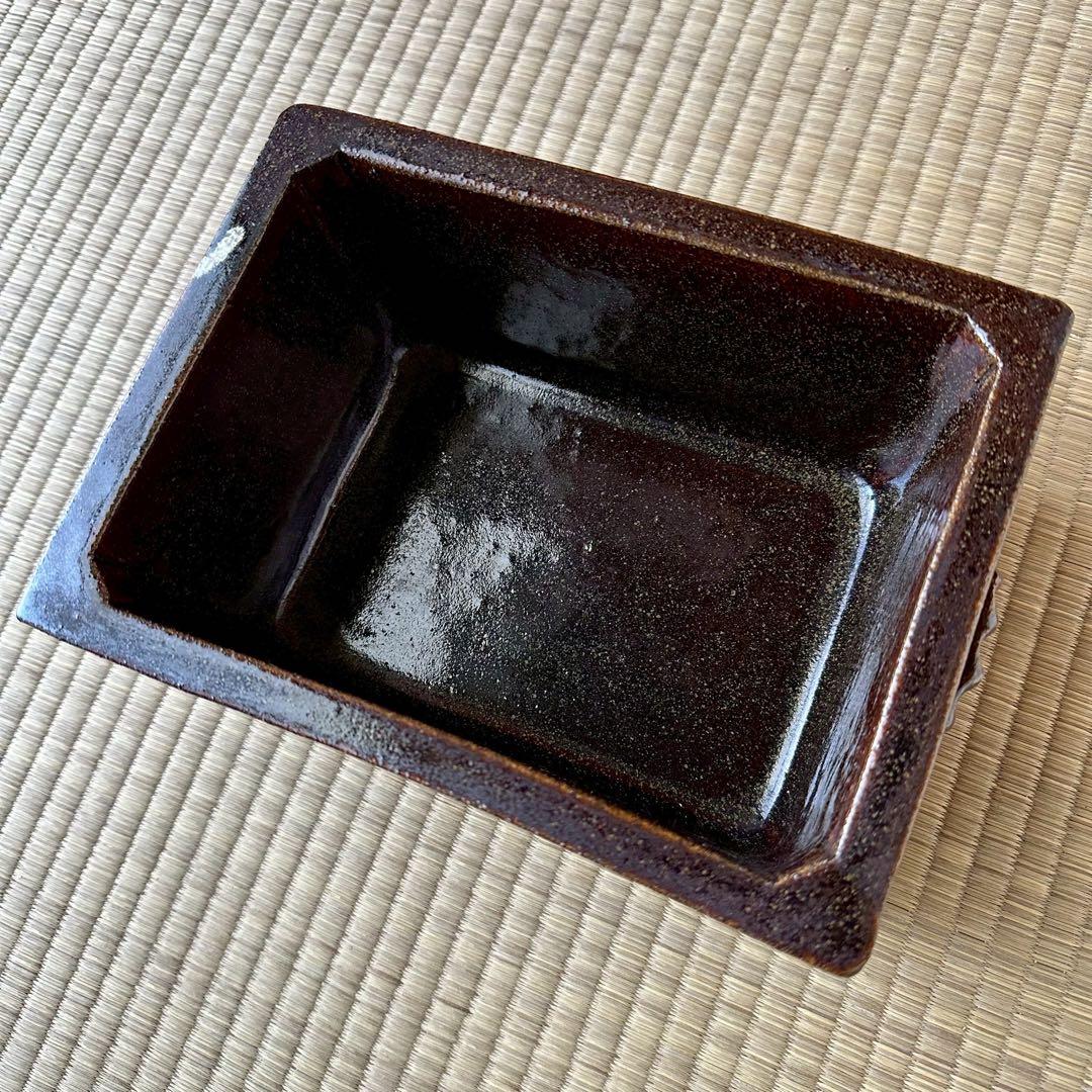 美品 会津本郷焼 宗像窯【にしん鉢】大鉢 民藝 伝統工芸 郷土料理