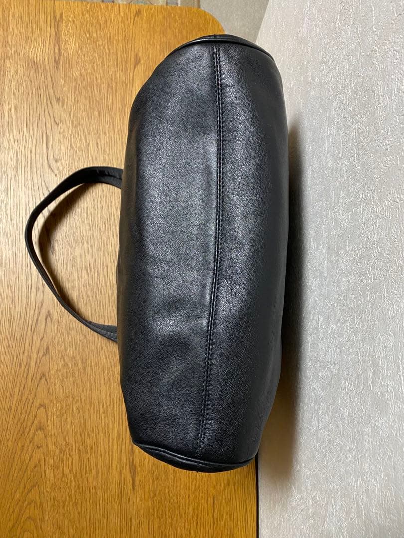 GIORGIOARMANI ジョルジオアルマーニ トートバッグ　ブラック