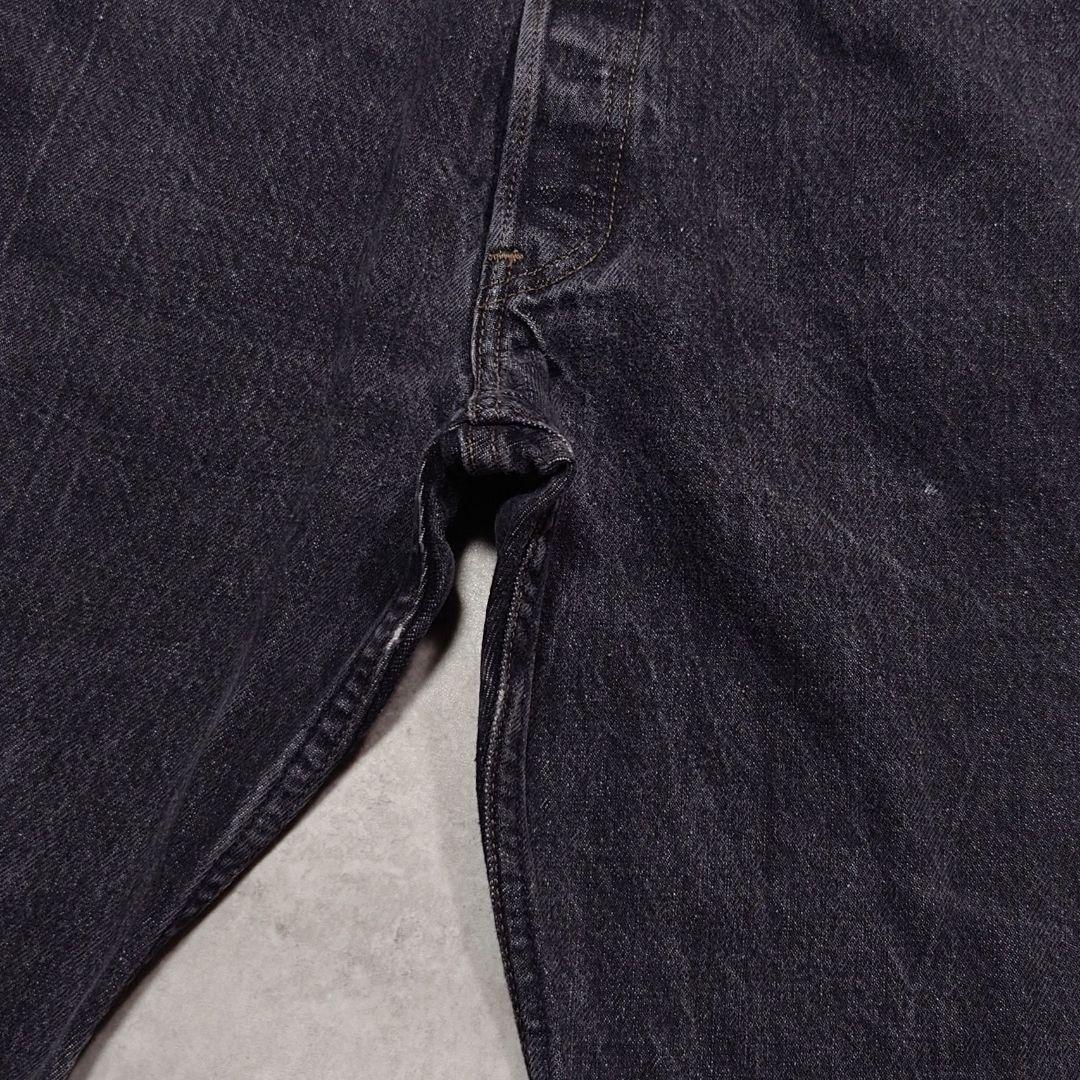 90s Levi's 先染めブラック 501 USA製 W38 ヴィンテージ