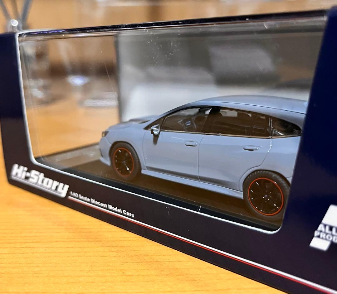 ハイストーリー 1/43 スバル レヴォーグ クールグレーカーキ 2020