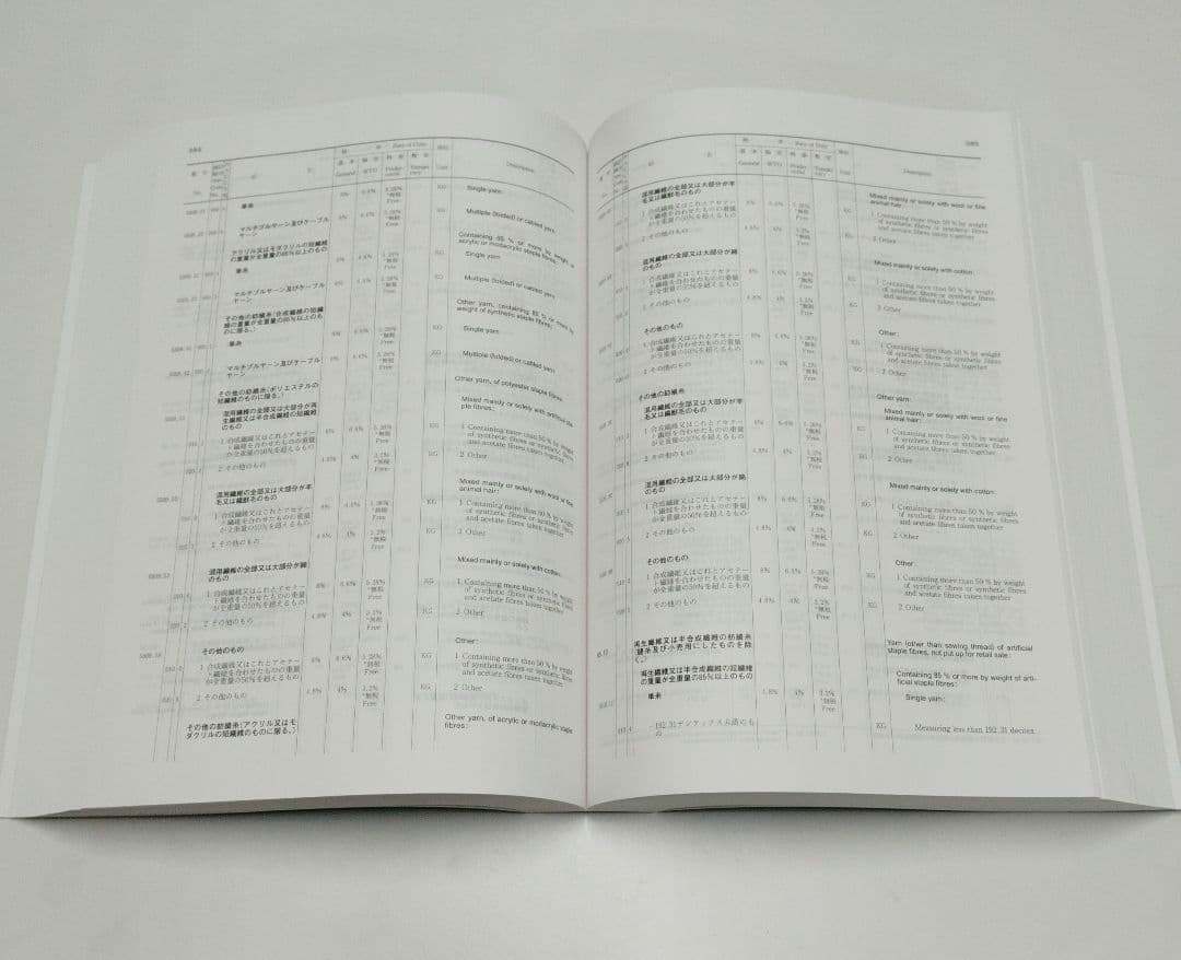 実行関税率表　２０２４年度版　完全新品未使用　輸出入通関&貿易　日本関税協会発行