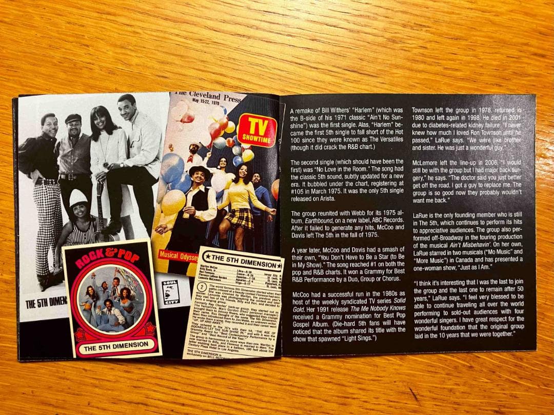 洋楽 5TH DIMENSION THE COMPLETE SINGLES 66-75